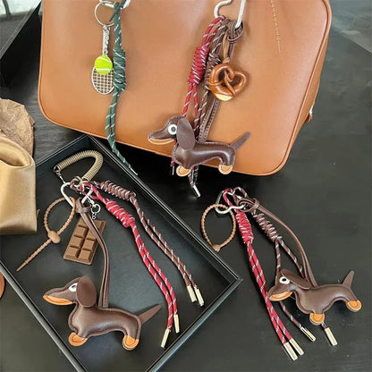 “The Sassy” Dachshund Keychain