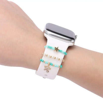 Beaded Smart Watch Strap Charms