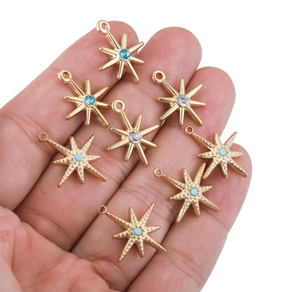 Sparkling Star Charms