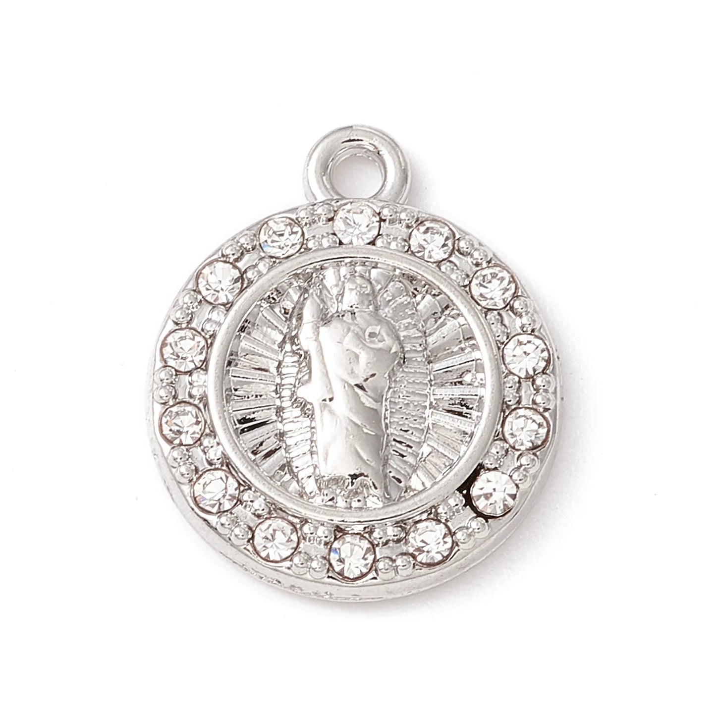 Virgin Mary Coin Charms