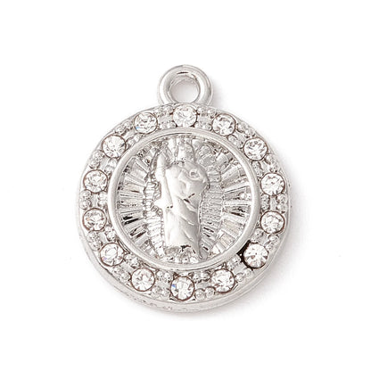 Virgin Mary Coin Charms