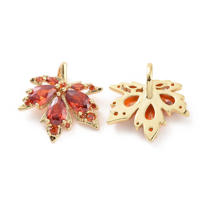 Maple Leaf Charms