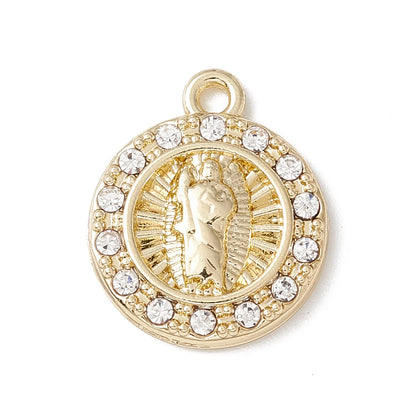 Virgin Mary Coin Charms