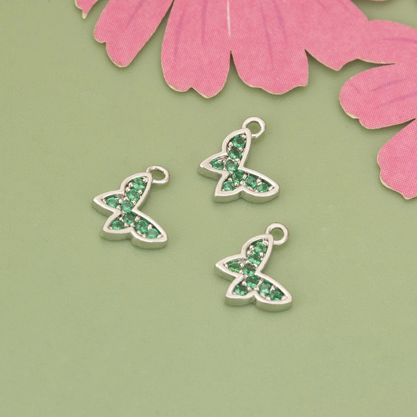 Dainty Butterfly Charms