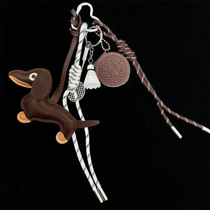 “The Sassy” Dachshund Keychain