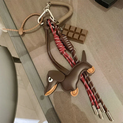 “The Sassy” Dachshund Keychain