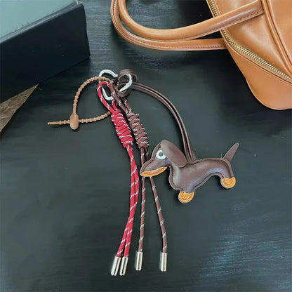 “The Sassy” Dachshund Keychain