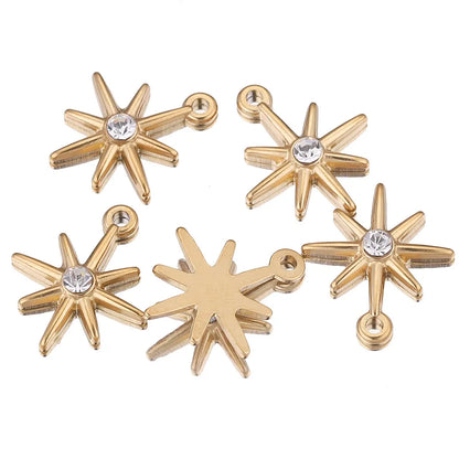 Sparkling Star Charms