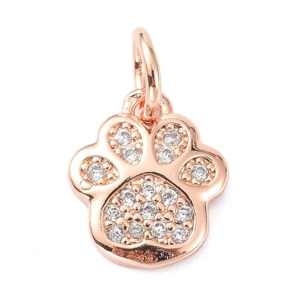 Paw Print Charms