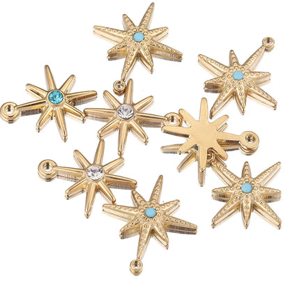 Sparkling Star Charms