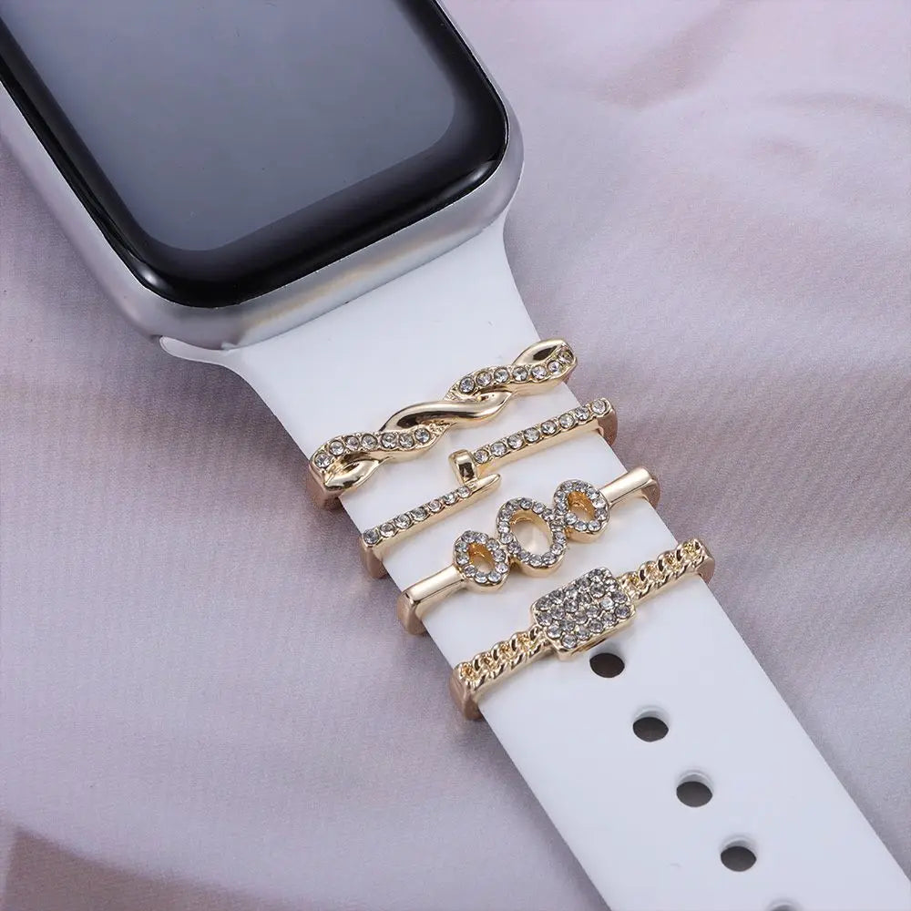 Single Bar Charm for Smart Watch Loop Band