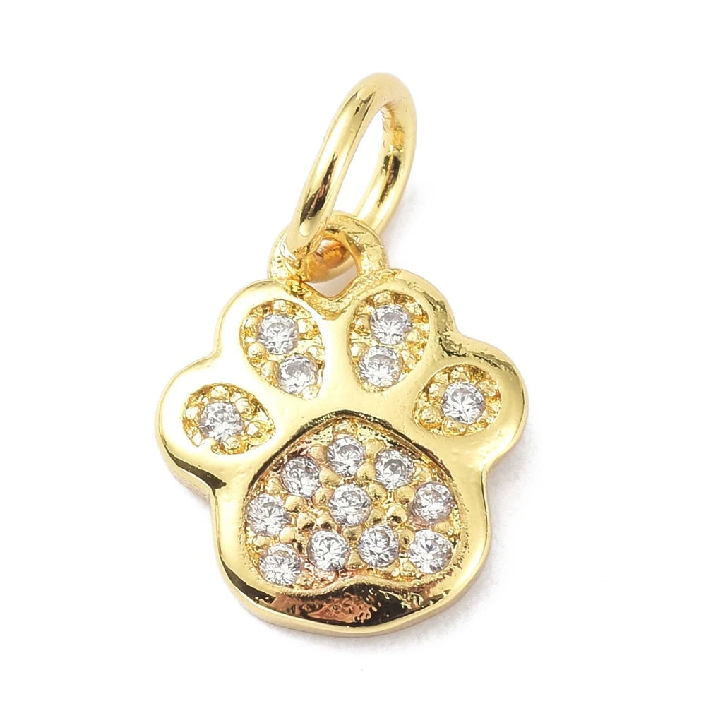 Paw Print Charms