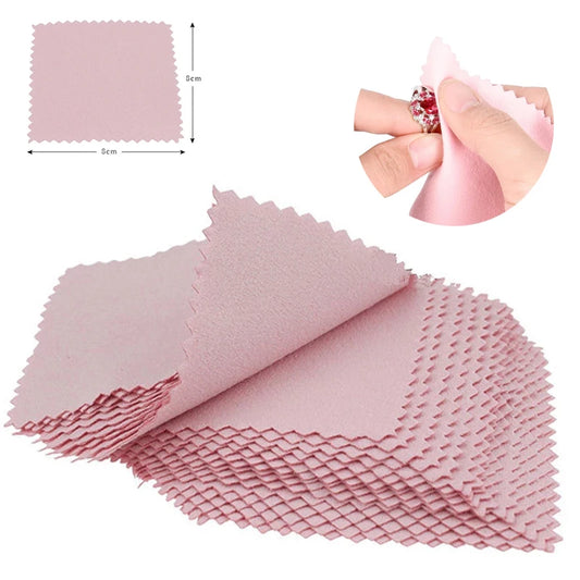 Pink Polishing Cloths