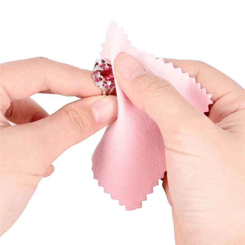 Pink Polishing Cloths