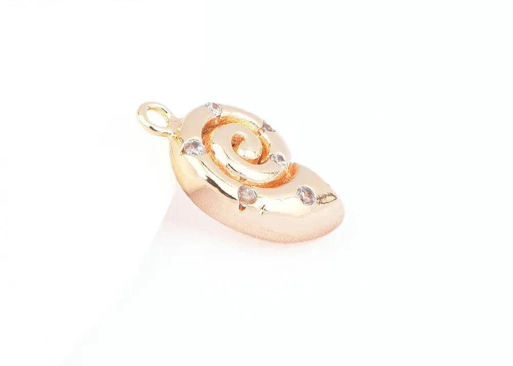 Snail Shell Charms