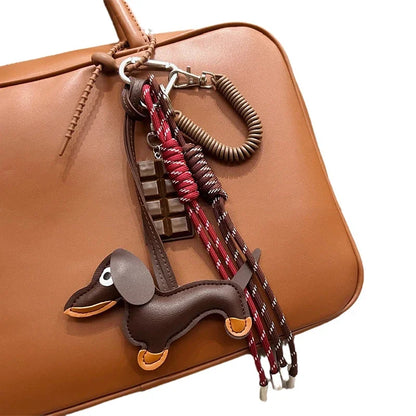 “The Sassy” Dachshund Keychain