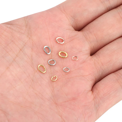 Stainless Steel Oval Jump Rings