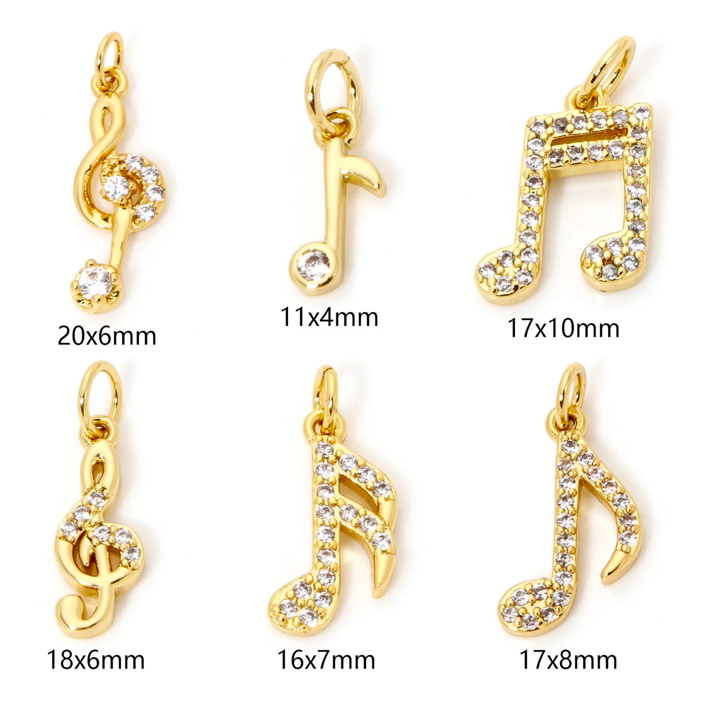 Music Note Charms