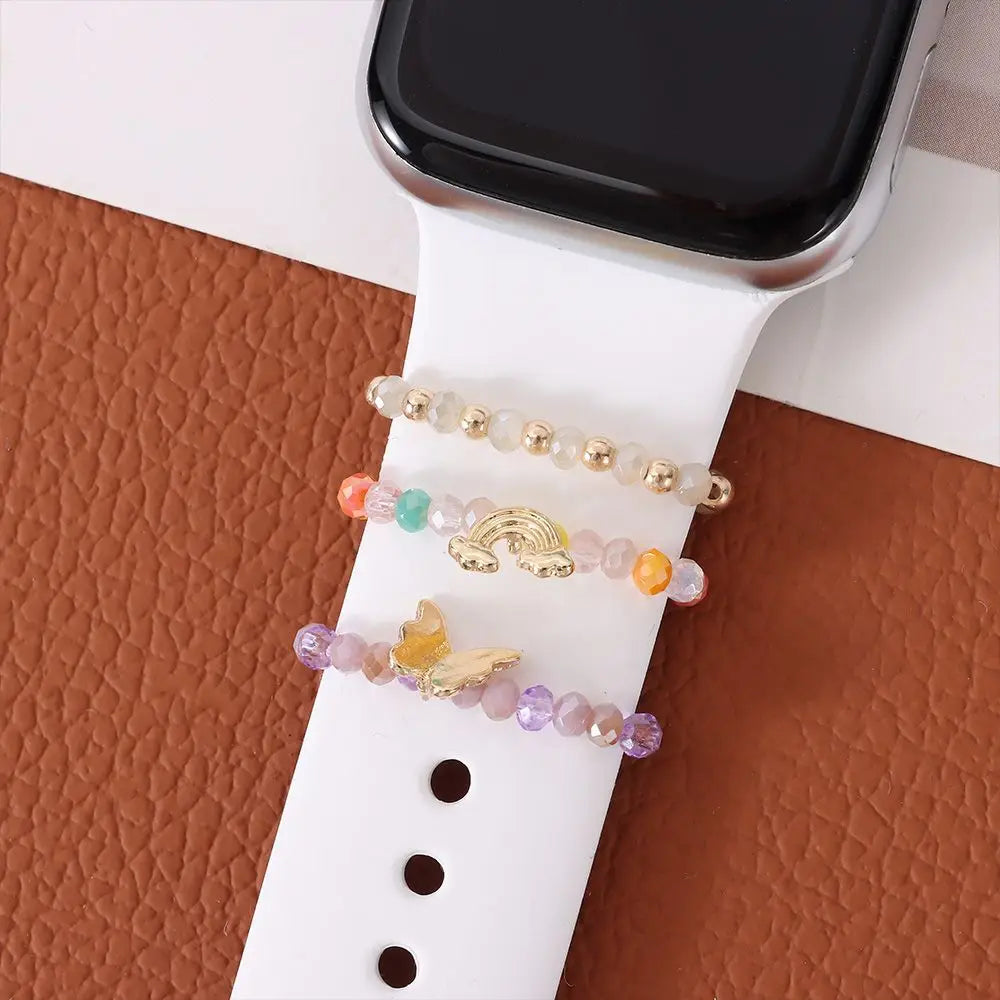 Beaded Smart Watch Strap Charms