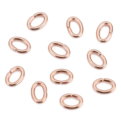 Stainless Steel Oval Jump Rings