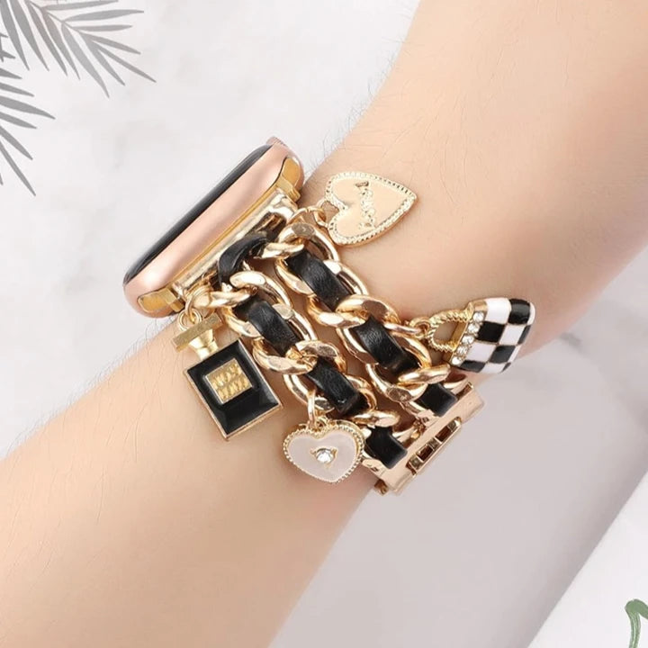 Charmed or Not Stainless Steel Smart Watch Band Loop