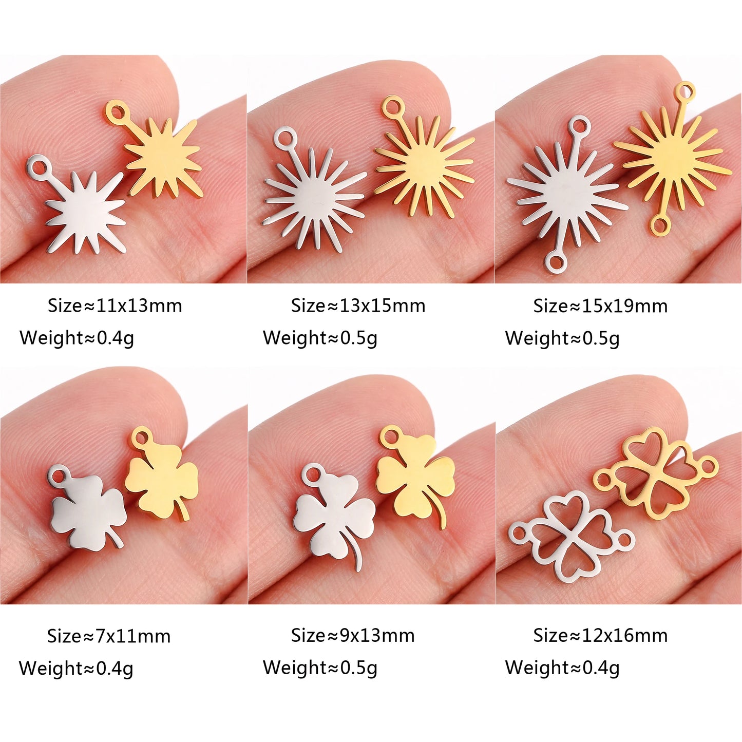 "The Sunny Side" Charms