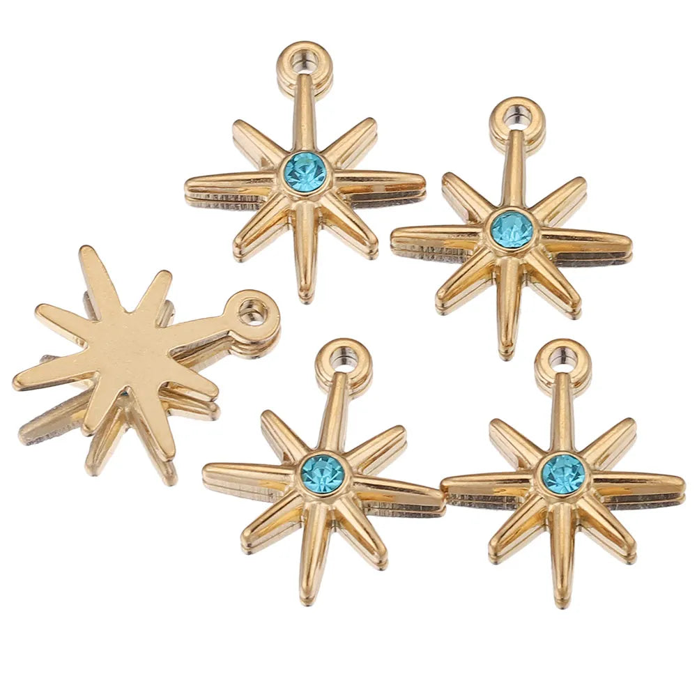 Sparkling Star Charms