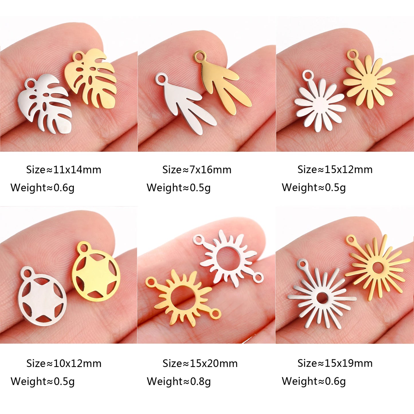 "The Sunny Side" Charms