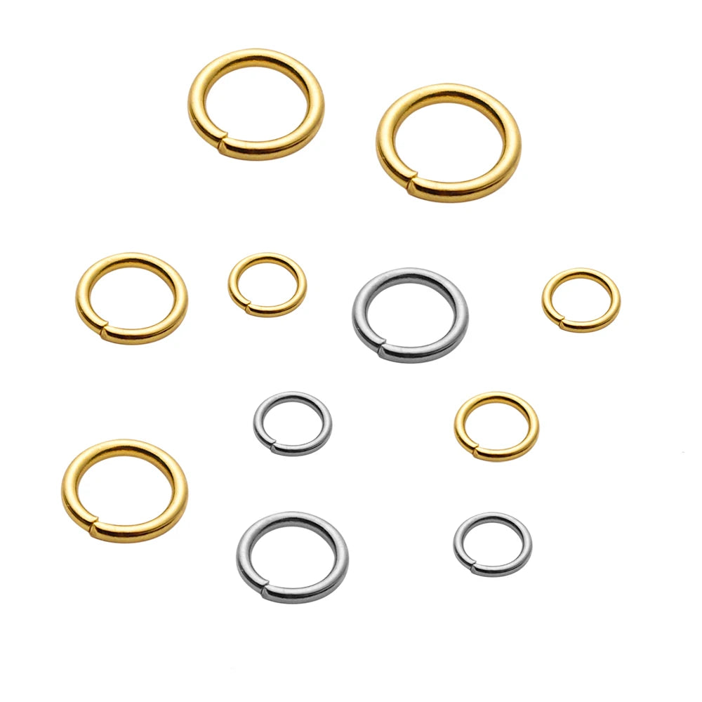 Stainless Steel Open Jump Rings